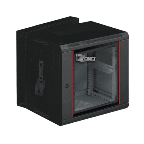 D-Connect Double Section Wall Mount Cabinets | 19" Rack, 600mm