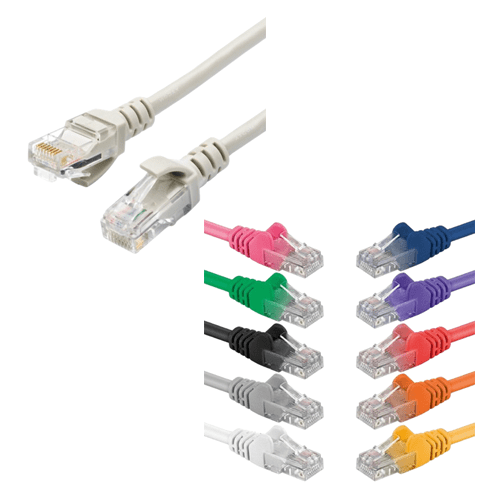 D-Connect Category 6A UTP Round Patch Cords