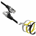 D-Connect Category 6A FTP Round Patch Cord
