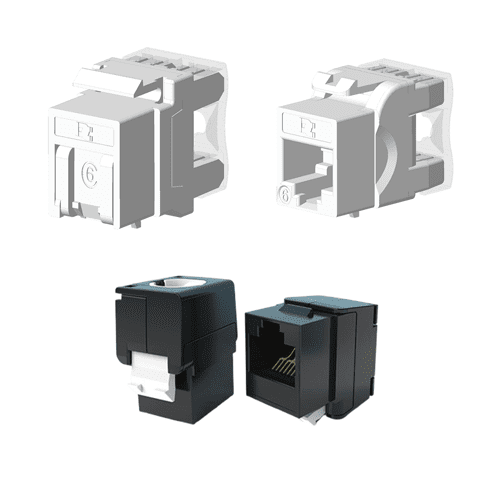 D-Connect Category 6 UTP Keystone Jacks