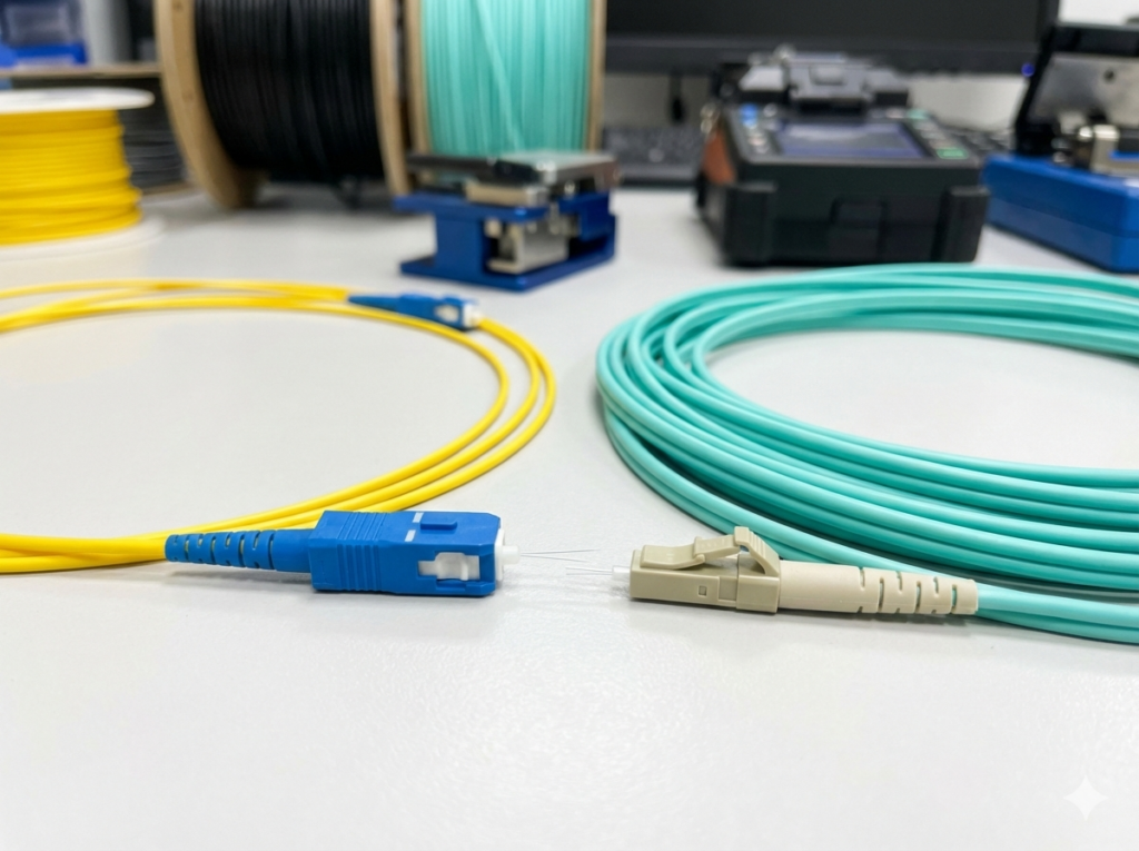 Single Mode vs Multimode Fiber – Complete Comparison Guide