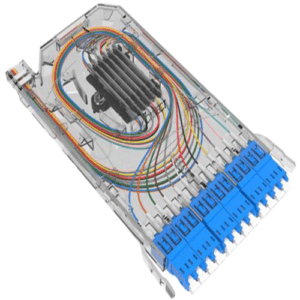 12 Port LC Fiber Module with Pigtails